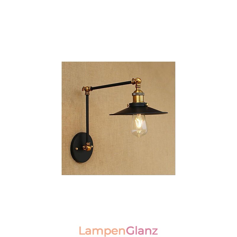 Rustikale Lodge Country Retro Malerei Feature für Mini-Stil Swing Arm Ambient Light Swing