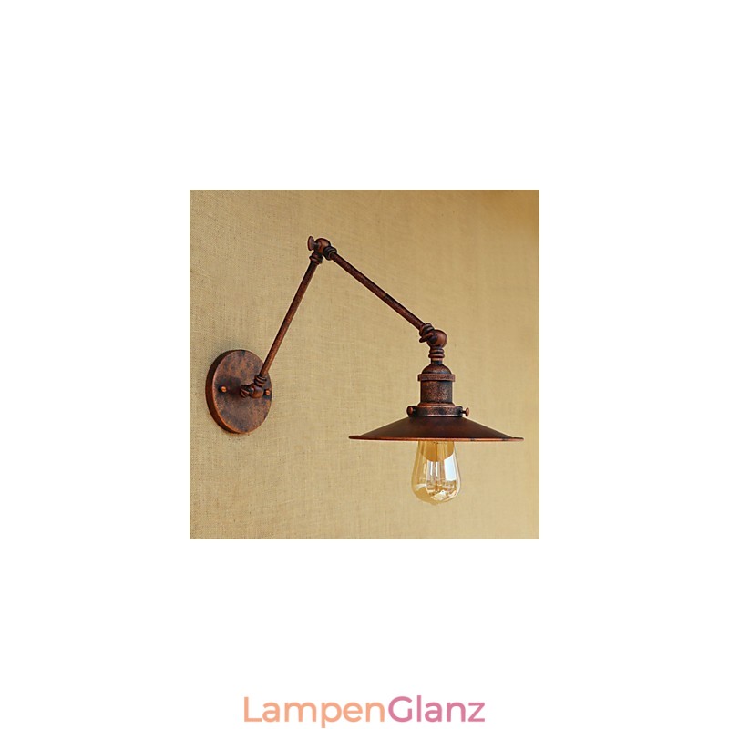 Rustikale Lodge Country Retro Malerei Feature für Mini-Stil Swing Arm Ambient Light Swing