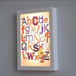 Integrierte moderne zeitgenössische moderne zeitgenössische Malerei-Funktion für Ambient Light Wandleuchten