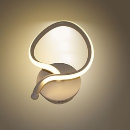 Moderne minimalistische Wandleuchte Nachttischlampe kreative Korridorlampe Aluminiumbeleuchtung