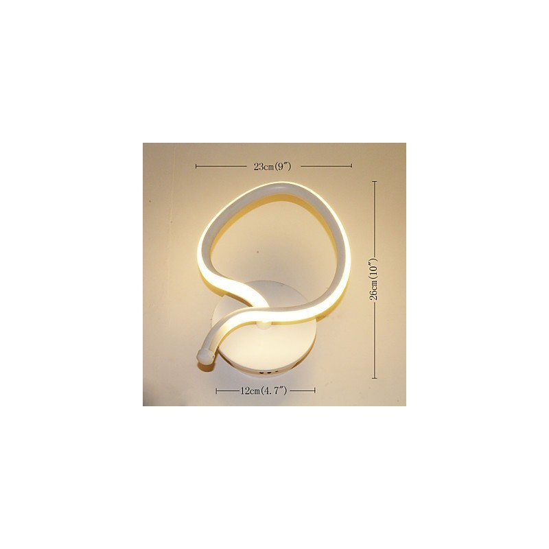 Moderne minimalistische Wandleuchte Nachttischlampe kreative Korridorlampe Aluminiumbeleuchtung