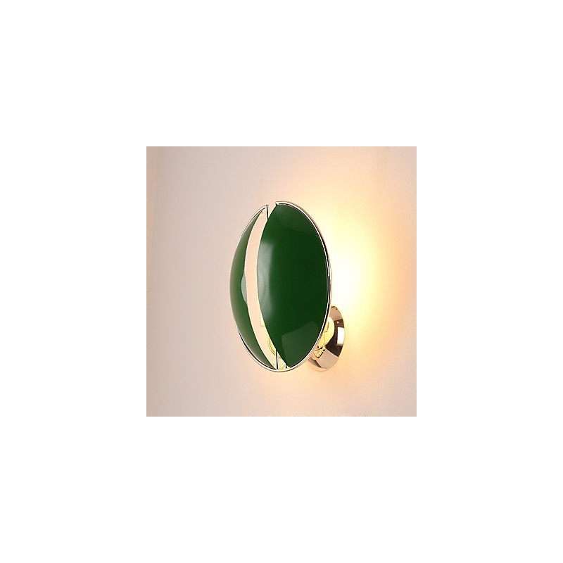 Moderne zeitgenössische Vintage-Malerei-Funktion für Mini-Stil Uplight Wandleuchten Wandleuchte
