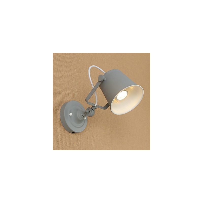 Wandleuchte, Wandlampe, Retro-Landhausstil, verstellbar, Schwenkarm, Augenschutz