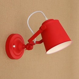 Wandleuchte, Wandlampe, Retro-Landhausstil, verstellbar, Schwenkarm, Augenschutz