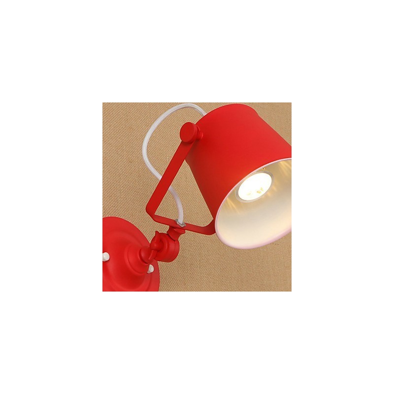 Wandleuchte, Wandlampe, Retro-Landhausstil, verstellbar, Schwenkarm, Augenschutz