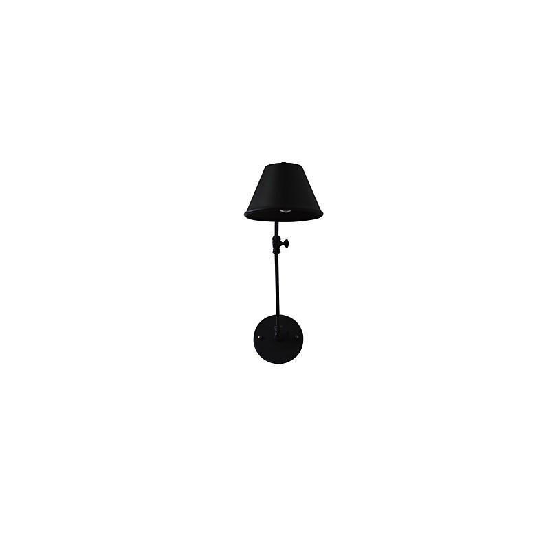 Wandleuchte Wandleuchten Wand Eisen Wandlampe dumm schwarz Lichtschwert Lampe an der Wand