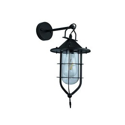 Licht lackiertem Stahl Wandleuchte dumm schwarz amerikanischen Kaffee Dekoration Retro Wandleuchte Lichtschwert Lampe an der Wand