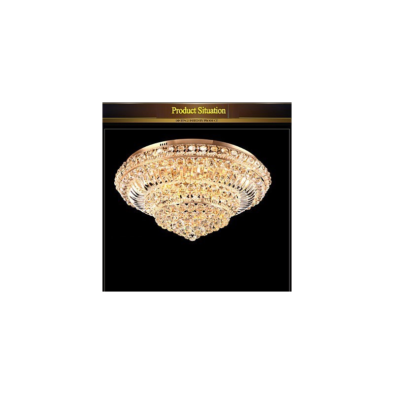 Moderne Luxus Kristall Deckenleuchte Absorbieren Kuppel Licht Durchmesser 60CM