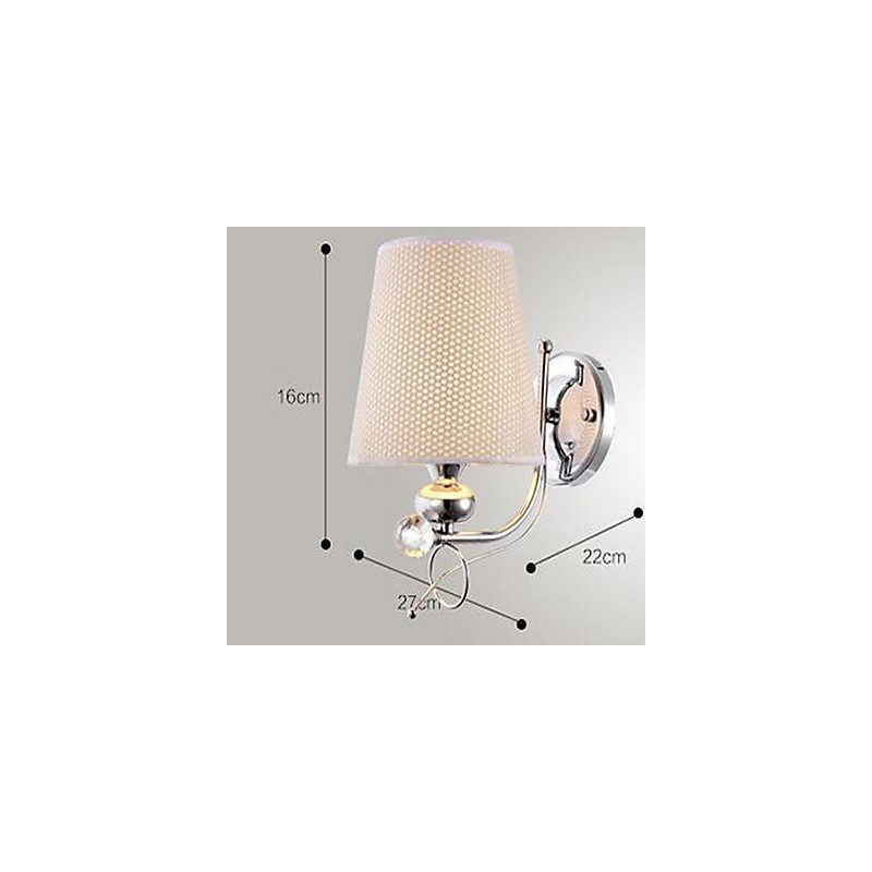 Moderne zeitgenössische galvanisierte Feature Uplight Wandleuchten Wandleuchte