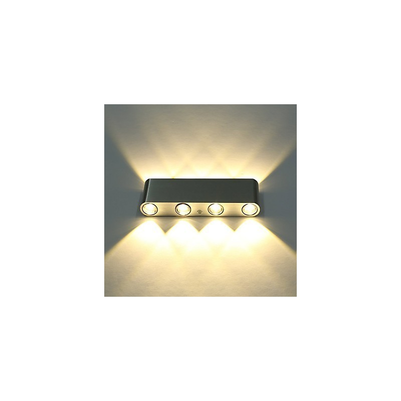 Moderne Wand Leuchte Leuchte Innen Flur Wand Lampe Aluminium Dekorative Beleuchtung Integrierte