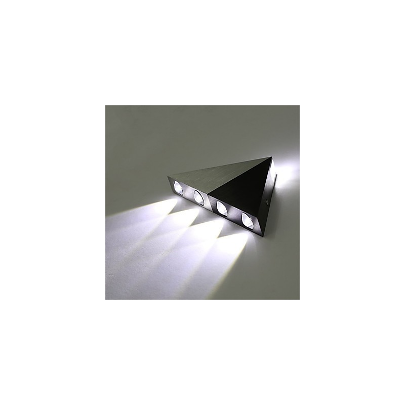 Moderne Dreieck-Wandleuchter-Leuchte für den Innenbereich, Flur, Up- und Down-Wandleuchte, Spot-Licht, Aluminium, dekorative Beleuchtung für Studio-Restaurants