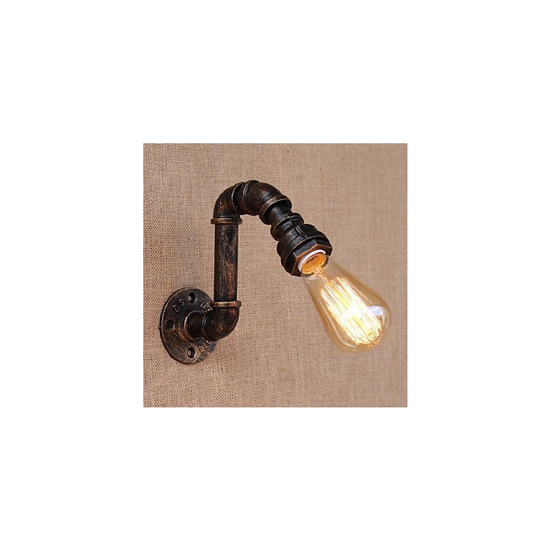 Nostalgie Einfache Wasserpfeife Dekorative Kleine Wandleuchte Wandleuchte