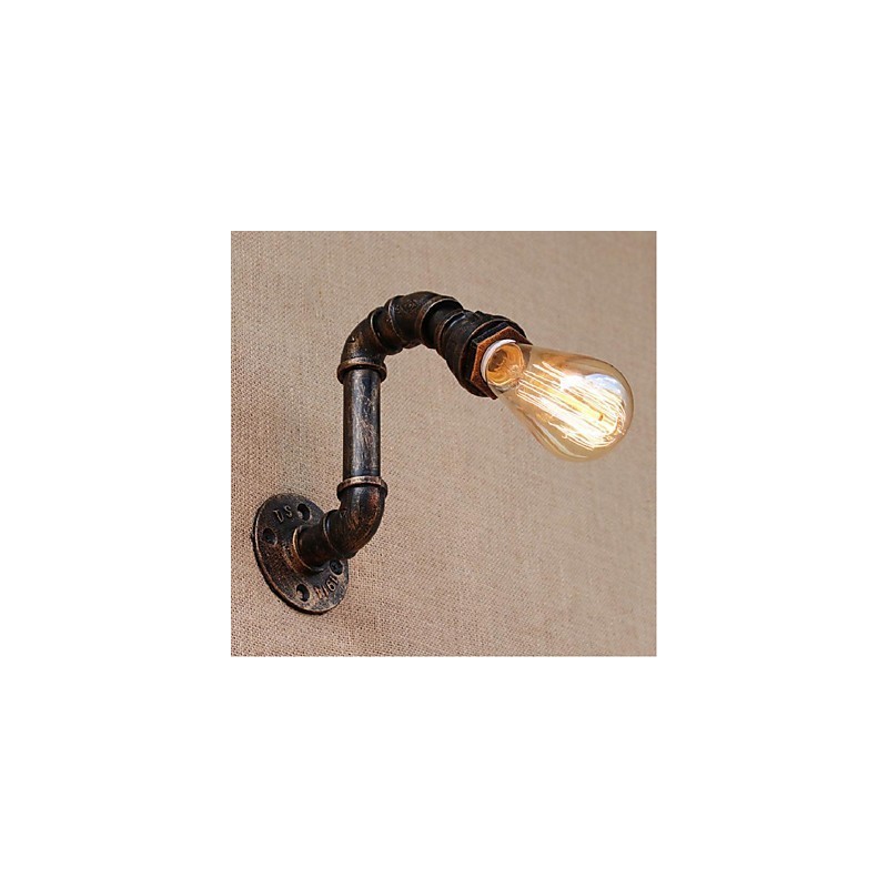 Nostalgie Einfache Wasserpfeife Dekorative Kleine Wandleuchte Wandleuchte