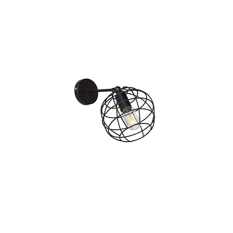 Ziegel Hohl Runde Eisen Wand Lampe Dumm Schwarz Amerikanischen Dekoration Lichtschwert Lampe Auf Wand