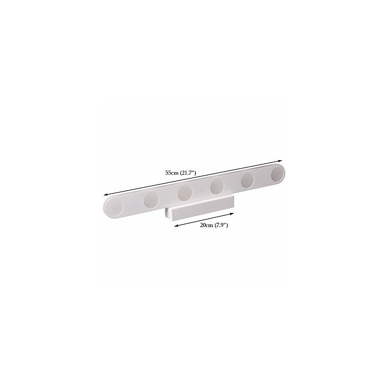 Integrierte moderne zeitgenössische für Downlight Badezimmerbeleuchtung Wandleuchte