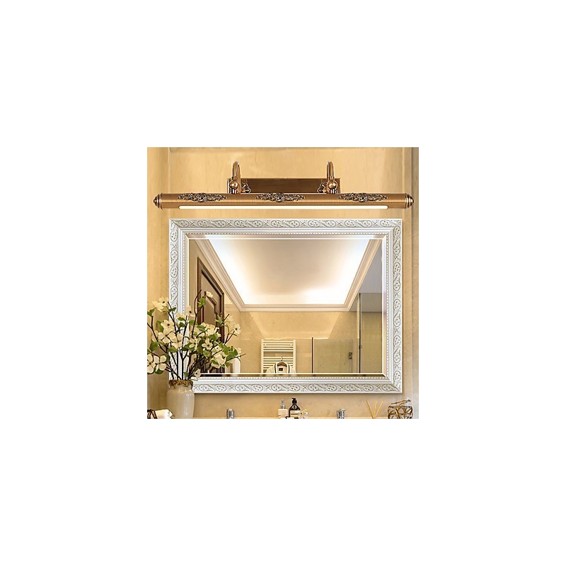 Spiegellampe 80CM 1Traditionelle Vintage Antik Messing Funktion für