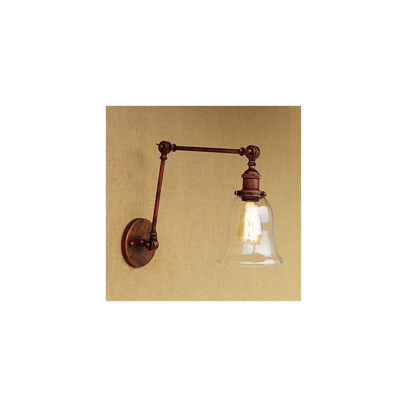 Country Retro Galvanisierte Funktion für Mini-Stil Augenschutz Umgebungslicht Schwenkarmleuchten Wand