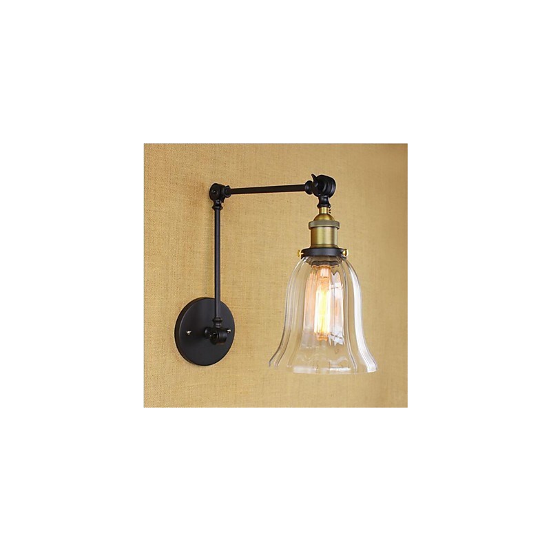 Country Retro Galvanisierte Funktion für Mini-Stil Augenschutz Umgebungslicht Schwenkarmleuchten Wand