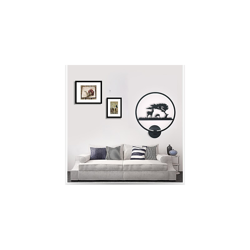Die nordische moderne minimalistische Aluminium-TV-Wandlampe Gangtreppe Schlafzimmer Nachttischlampe Wandlampe Hotelkorridorlichter