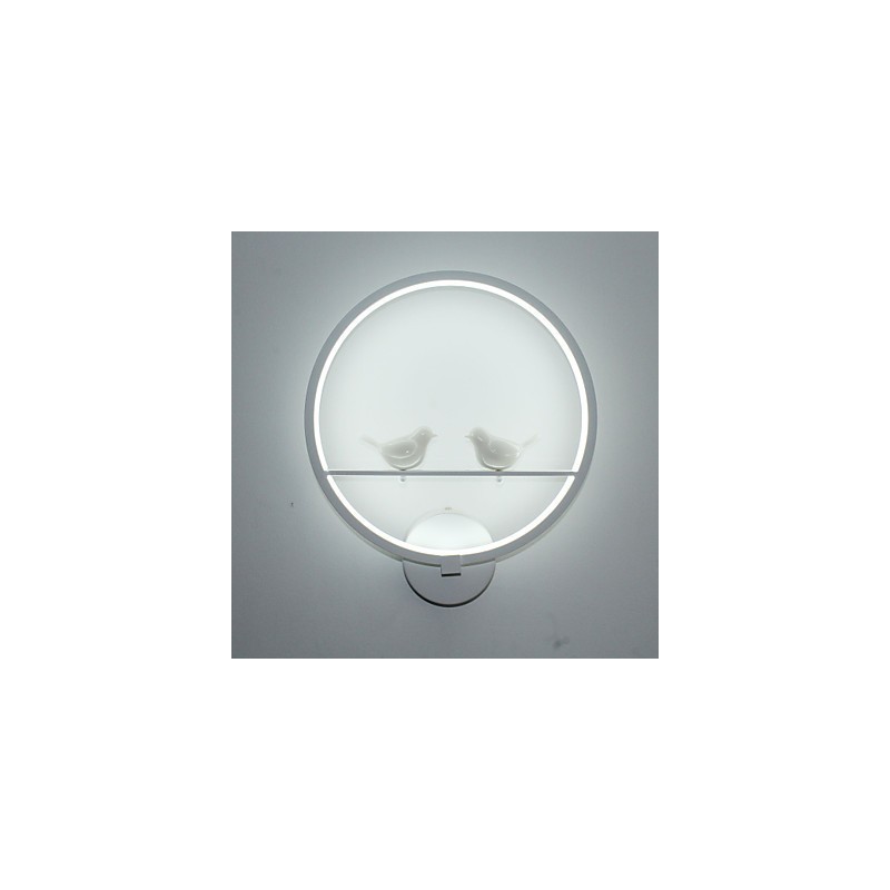 Die Schlafzimmer-Wandlampe, Nachttischlampe und kreative Persönlichkeit der modernen minimalistischen kreisförmigen Treppen-Korridor-Wandlampe
