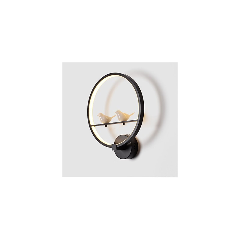 Die Schlafzimmer-Wandlampe, Nachttischlampe und kreative Persönlichkeit der modernen minimalistischen kreisförmigen Treppen-Korridor-Wandlampe