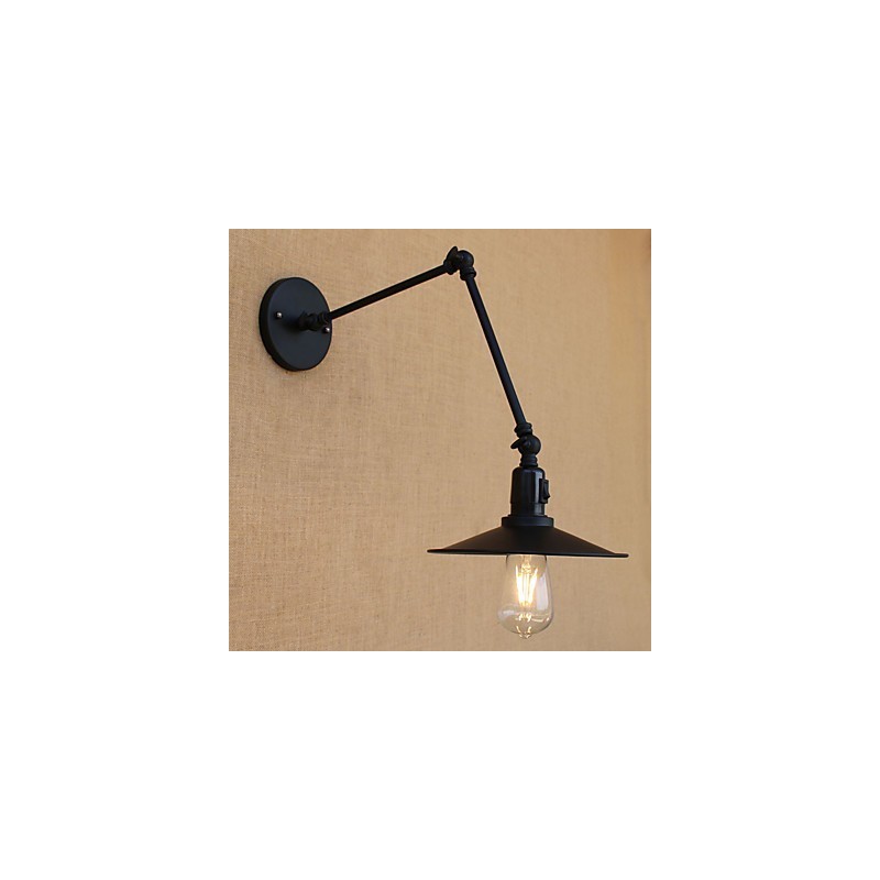 Country Retro Malerei Feature für Mini-Stil Swing Arm Lichter Swing Arm Lichter Wandleuchte