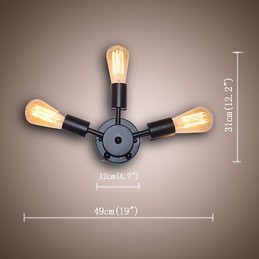 Retro Wand Lampe Balkon Treppe Originalität Persönlichkeit Bar Dekorative Wand Lampe Hause Dekoration Beleuchtung