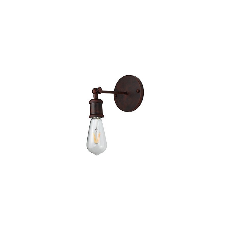 Wandleuchte Wandleuchten Wand Eisen Wandlampe dumm schwarz Lichtschwert Lampe an der Wand