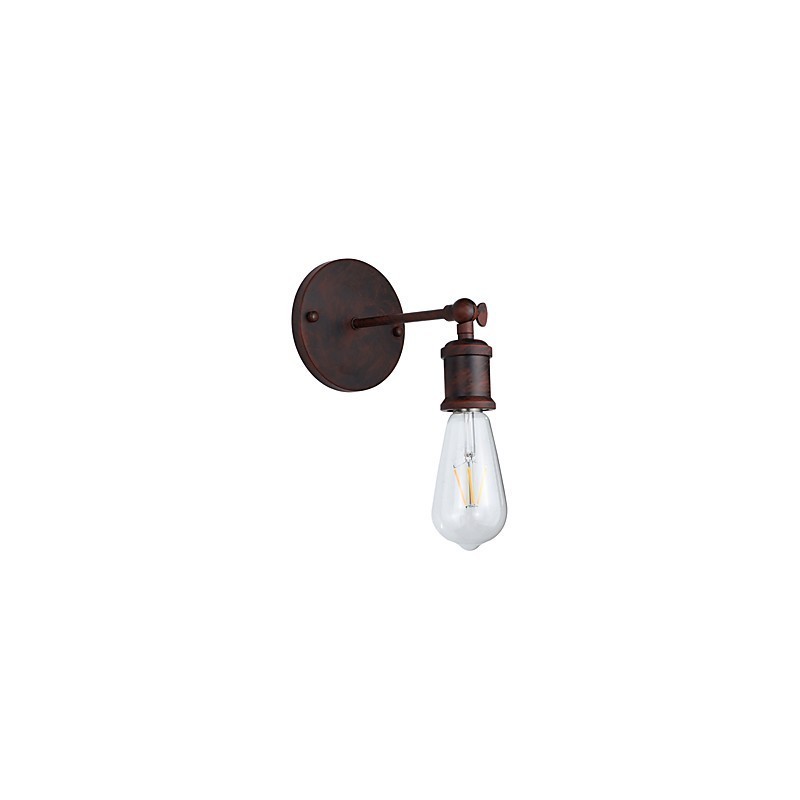 Wandleuchte Wandleuchten Wand Eisen Wandlampe dumm schwarz Lichtschwert Lampe an der Wand
