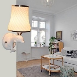 Vintage Galvanisiertes Feature Downlight Wandleuchten Wandleuchte