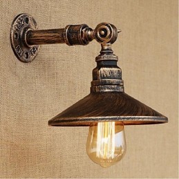 Industriellen Stil Nordischen Wasserrohr Wandleuchte Wandleuchte Braun Antike