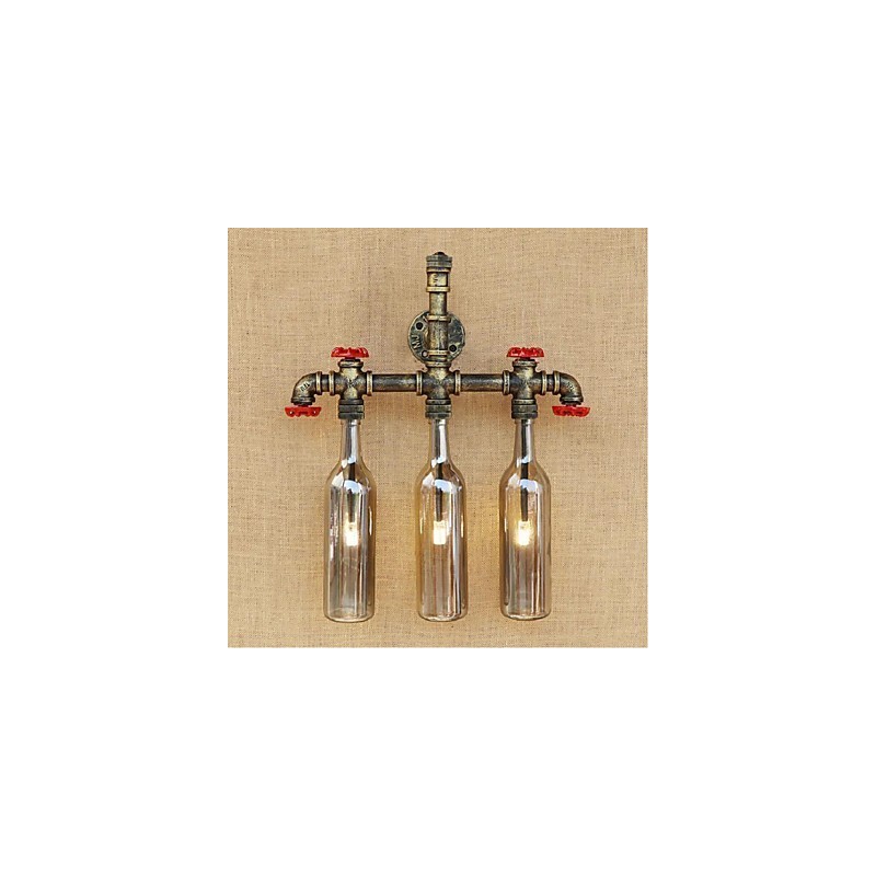 Wasserflasche Wandleuchte Wandleuchte Grau