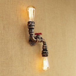 Rustikale Lodge Country Messing-Funktion für Mini-Stil Ambient Light Wandleuchten Wandleuchte