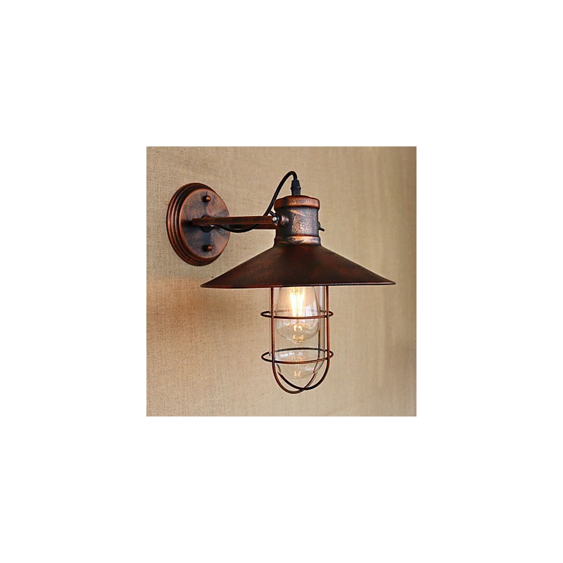 Rustikale Lodge Country Retro-Malerei-Funktion für Mini-Stil Downlight Wandleuchten
