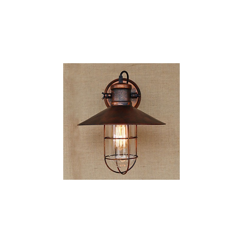 Rustikale Lodge Country Retro-Malerei-Funktion für Mini-Stil Downlight Wandleuchten