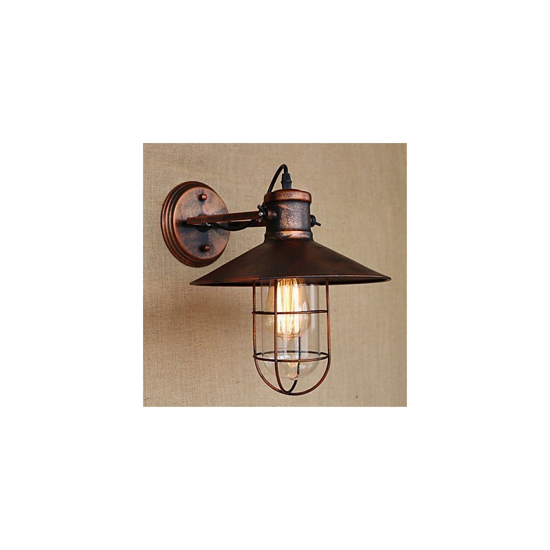 Rustikale Lodge Country Retro-Malerei-Funktion für Mini-Stil Downlight Wandleuchten