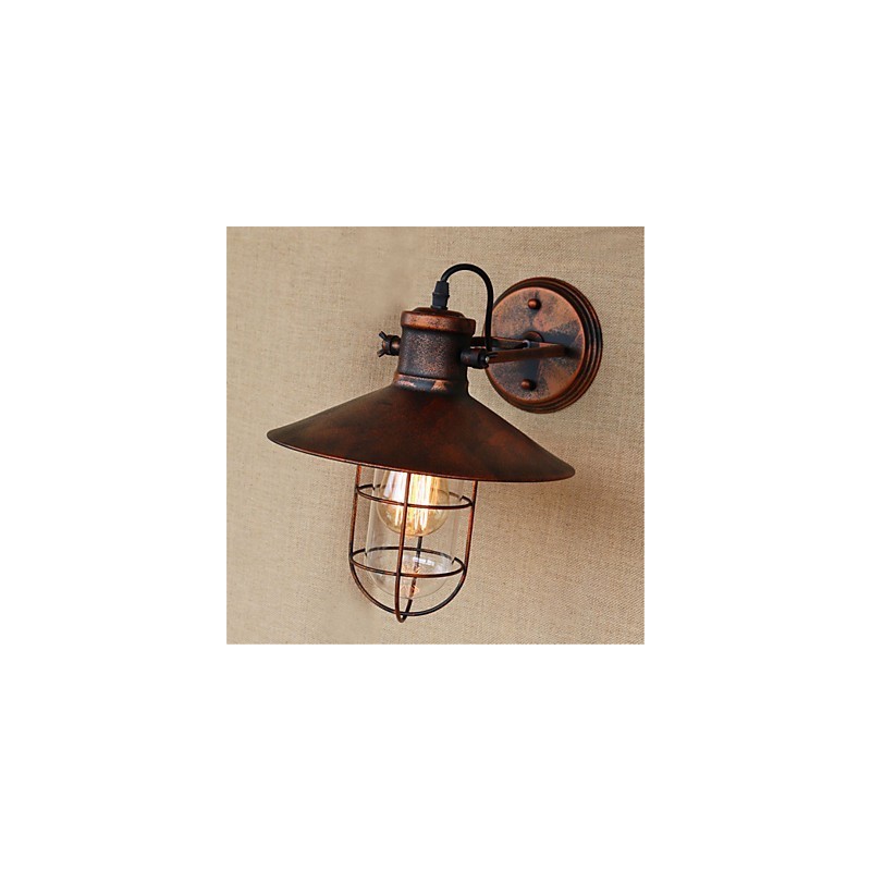 Rustikale Lodge Country Retro-Malerei-Funktion für Mini-Stil Downlight Wandleuchten