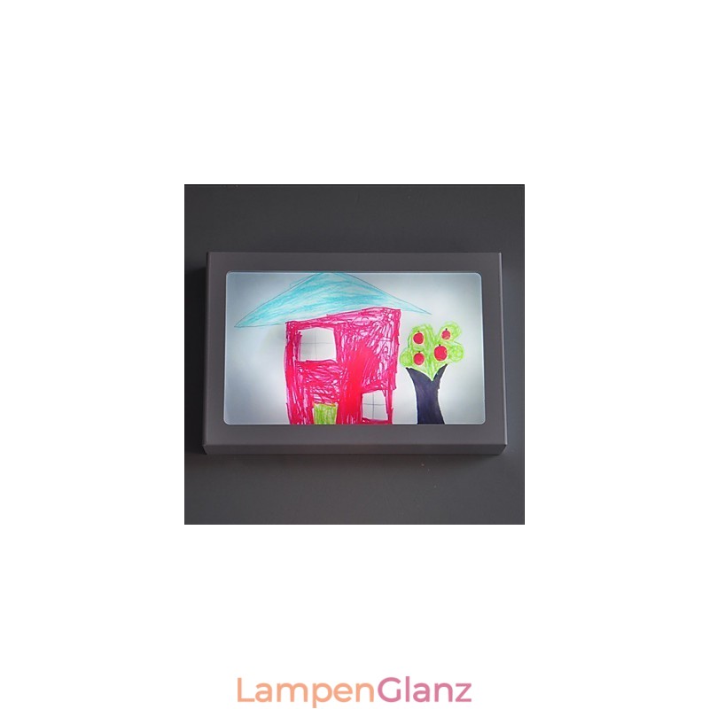 Integrierte moderne zeitgenössische moderne zeitgenössische Malerei-Funktion für Ambient Light Wandleuchten