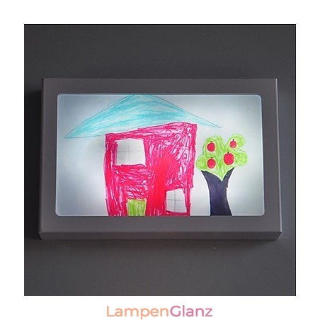 Integrierte moderne zeitgenössische moderne zeitgenössische Malerei-Funktion für Ambient Light Wandleuchten