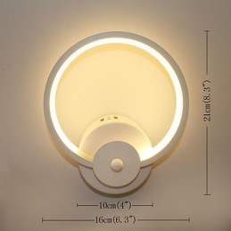 Moderne minimalistische kreative Nachttischlampe eingebettete Lampe Eingang Treppe Schlafzimmer Wandbeleuchtung