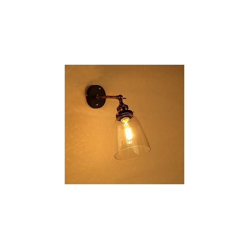 Moderne zeitgenössische traditionelle klassische rustikale Lodge Moderne zeitgenössische Bronze-Funktion für Downlight-Wandleuchten