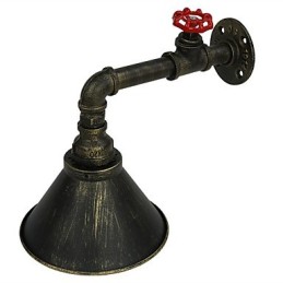 Loft Retro Industrielle Wandleuchte Restaurant Und Bar Metall Wasserrohr Wand lampe