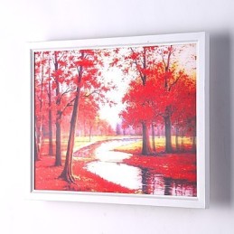 Integrierte moderne zeitgenössische moderne zeitgenössische Malerei-Funktion für Ambient Light Wandleuchten