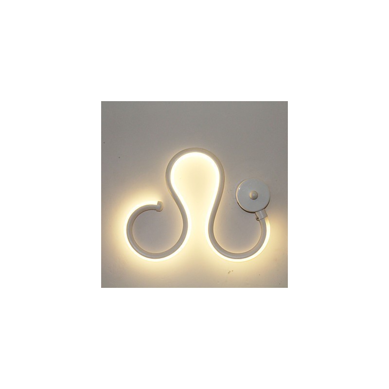 Moderne minimalistische Lampe Aluminiumlampe Schlafzimmer Nachttischlampe Dekoration Designer geformte Flurbeleuchtung kreative Wohnzimmerlampen