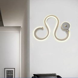 Moderne minimalistische Lampe Aluminiumlampe Schlafzimmer Nachttischlampe Dekoration Designer geformte Flurbeleuchtung kreative Wohnzimmerlampen