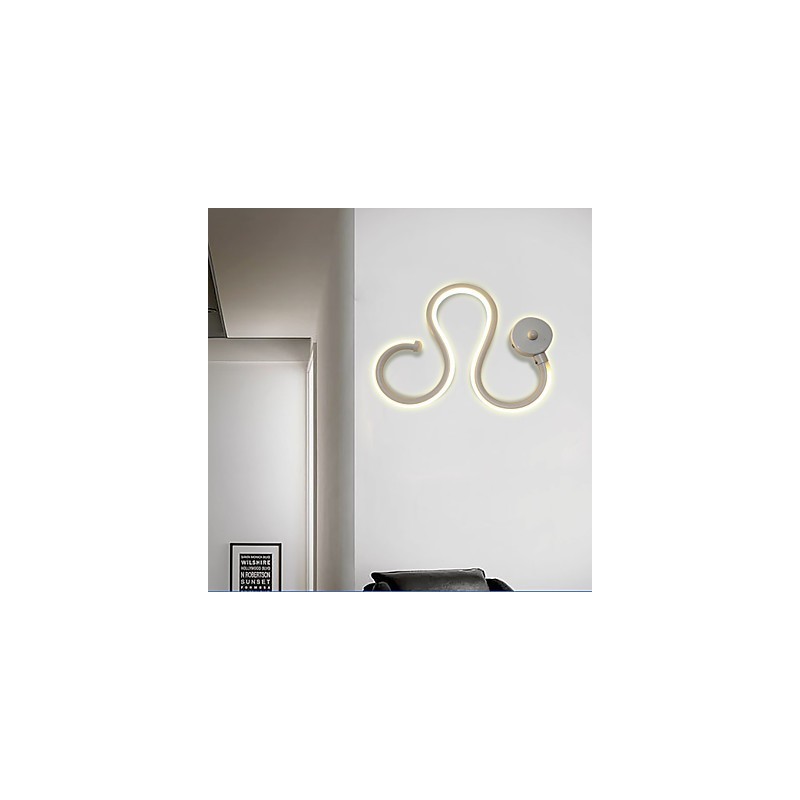 Moderne minimalistische Lampe Aluminiumlampe Schlafzimmer Nachttischlampe Dekoration Designer geformte Flurbeleuchtung kreative Wohnzimmerlampen