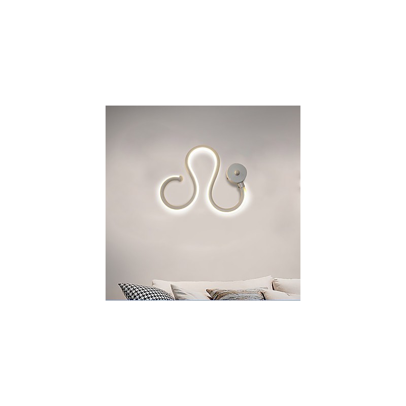 Moderne minimalistische Lampe Aluminiumlampe Schlafzimmer Nachttischlampe Dekoration Designer geformte Flurbeleuchtung kreative Wohnzimmerlampen