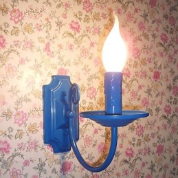 Einfache Moderne Wandleuchte Kerze Einzelkopflampe Flur Nachttischlampe