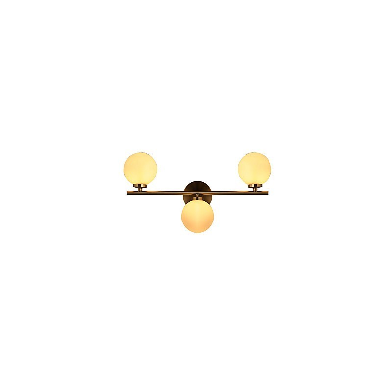 Glas-Wandleuchte, moderne zeitgenössische Bronze-Funktion für Mini-Stil Uplight Wandleuchten Wandleuchte