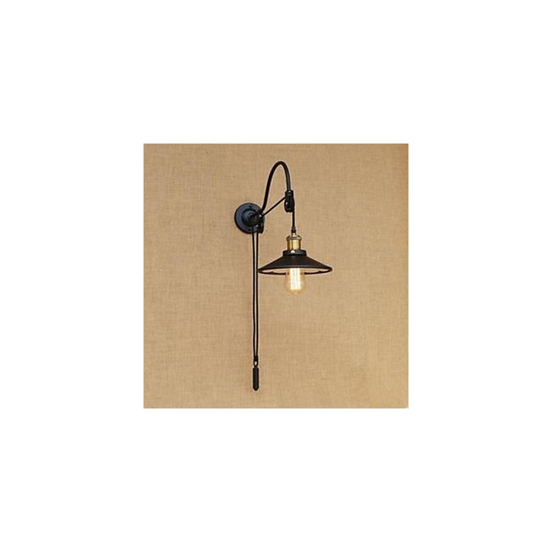 Heben Esszimmer Wand Lampe Mit Einstellbarer Gewinde Länge Von Retro Kreative Charakter Schlafzimmer Wand Lampe Eisen